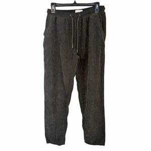 VSTR Size M Drawstring Waist Courderoy Brown Lounge Pants